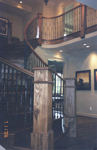 Hardwood Staircase