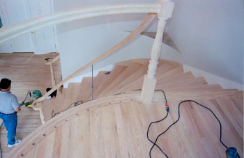 hardwood floor installation