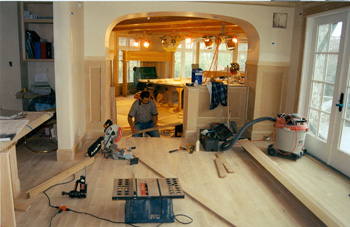 hardwood floor installer